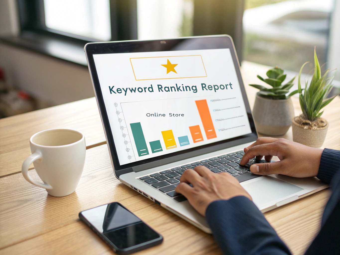 SEO optimization data visualization